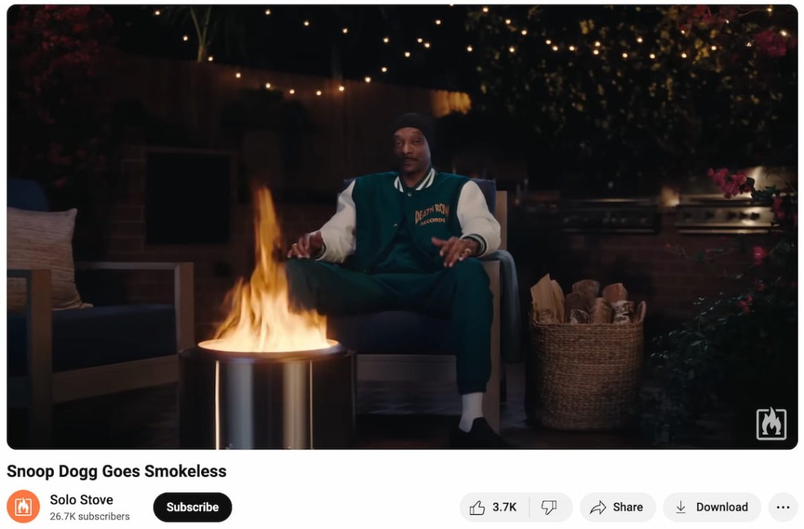 marketing case study solo stove and snoop dogg