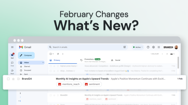 What’s New in Brand24? February Changes