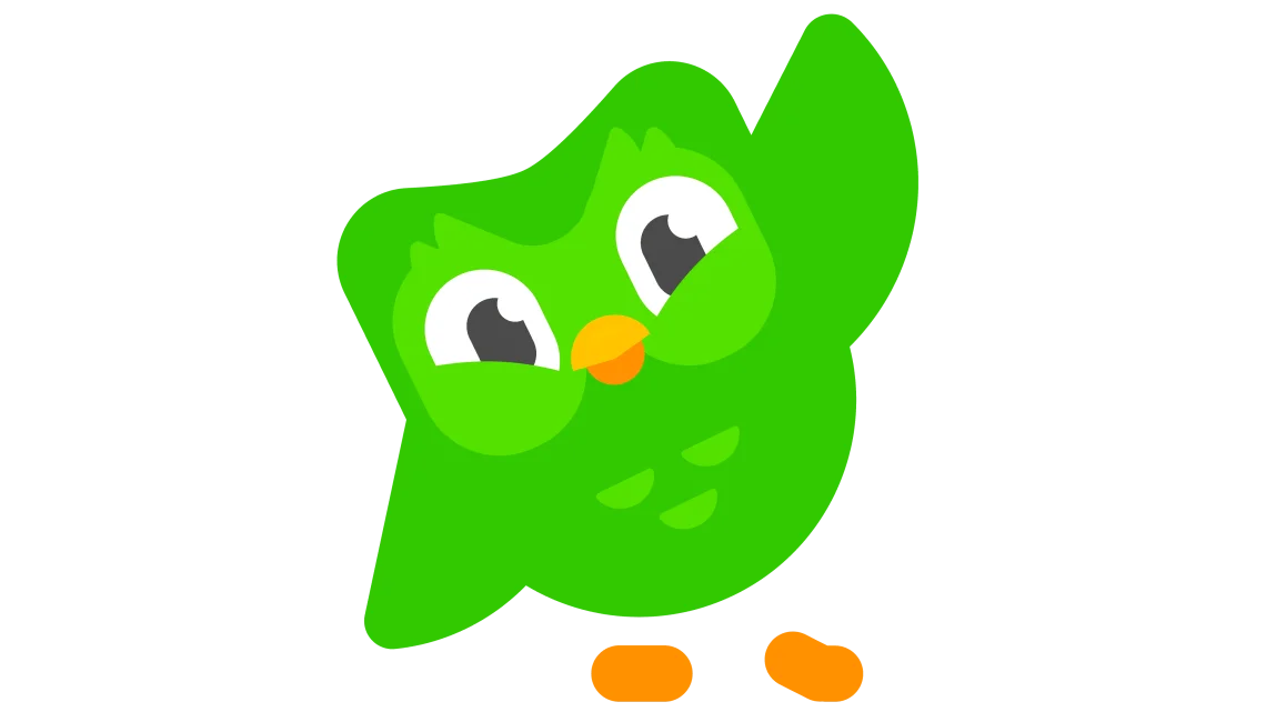 Duolingo mascot - an important part of the company's brand image