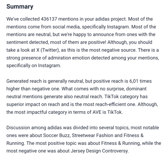 AI Summary by Brand24.