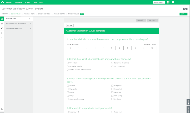 Retently - tool for collecting and analyzing customer feedback