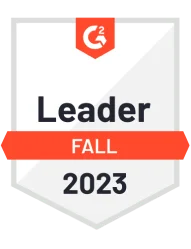 Badge from customer experience platform - G2