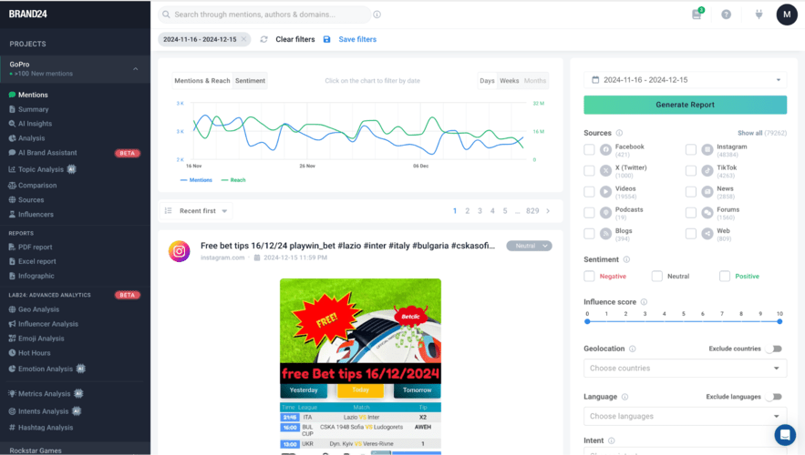 Sentiment analysis tools: customize your results.