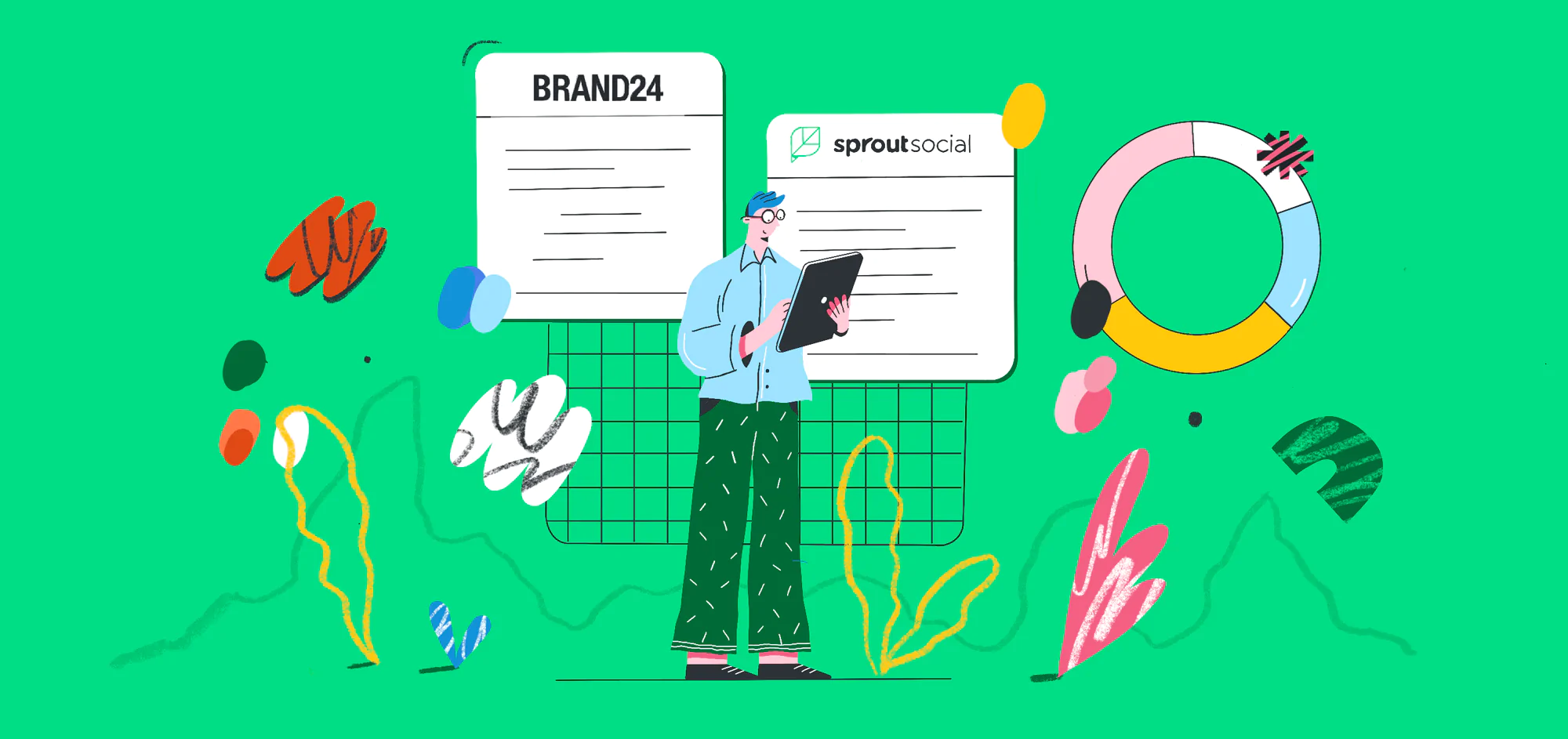 Sprout Social alternatives: Brand24